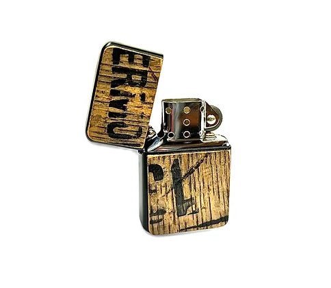 Cigar Bourbon Barrel Wood Lighter