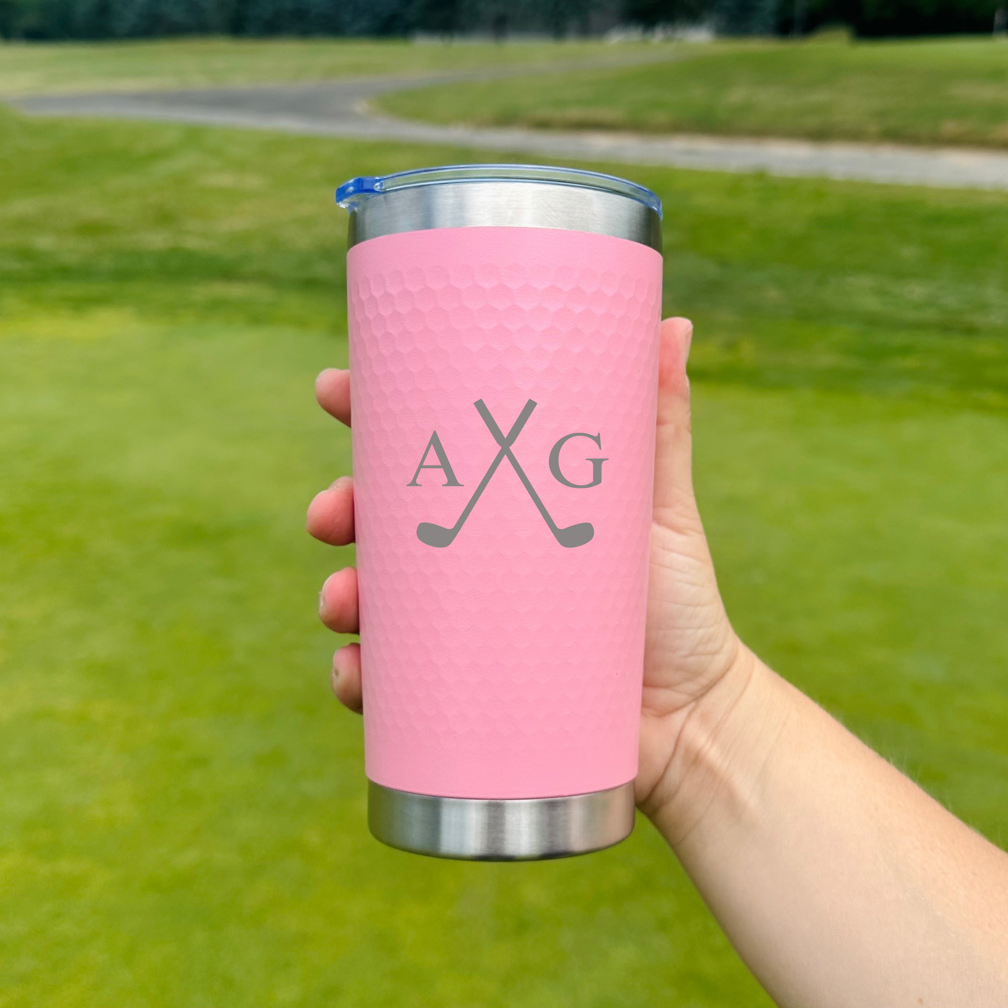 Textured Golf Tumbler