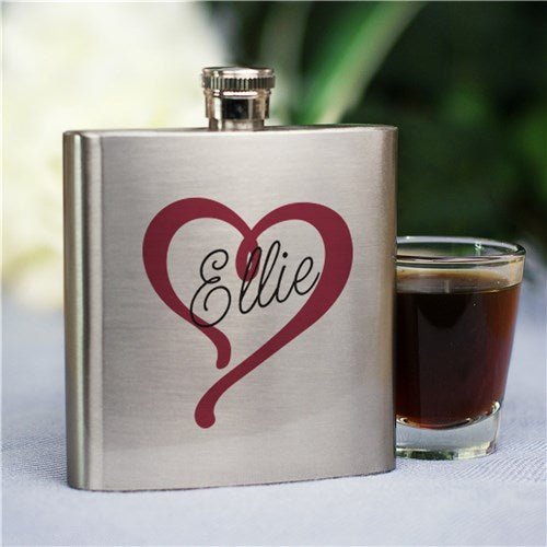 Flask Love Label Flask