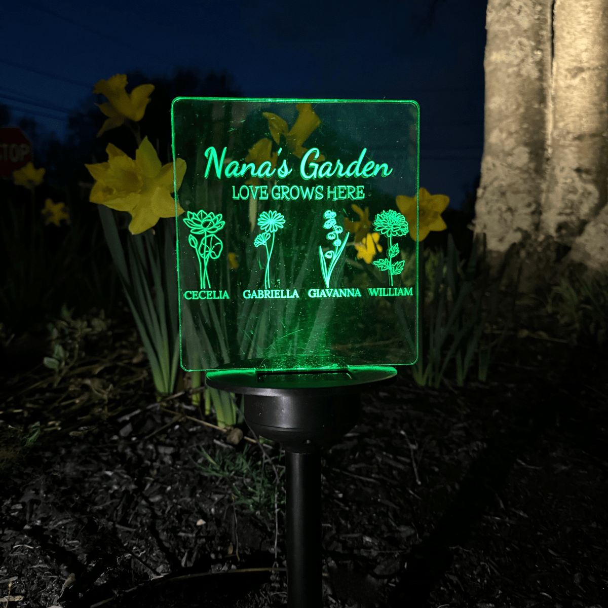 Mama&#39;s Radiant Garden Sign