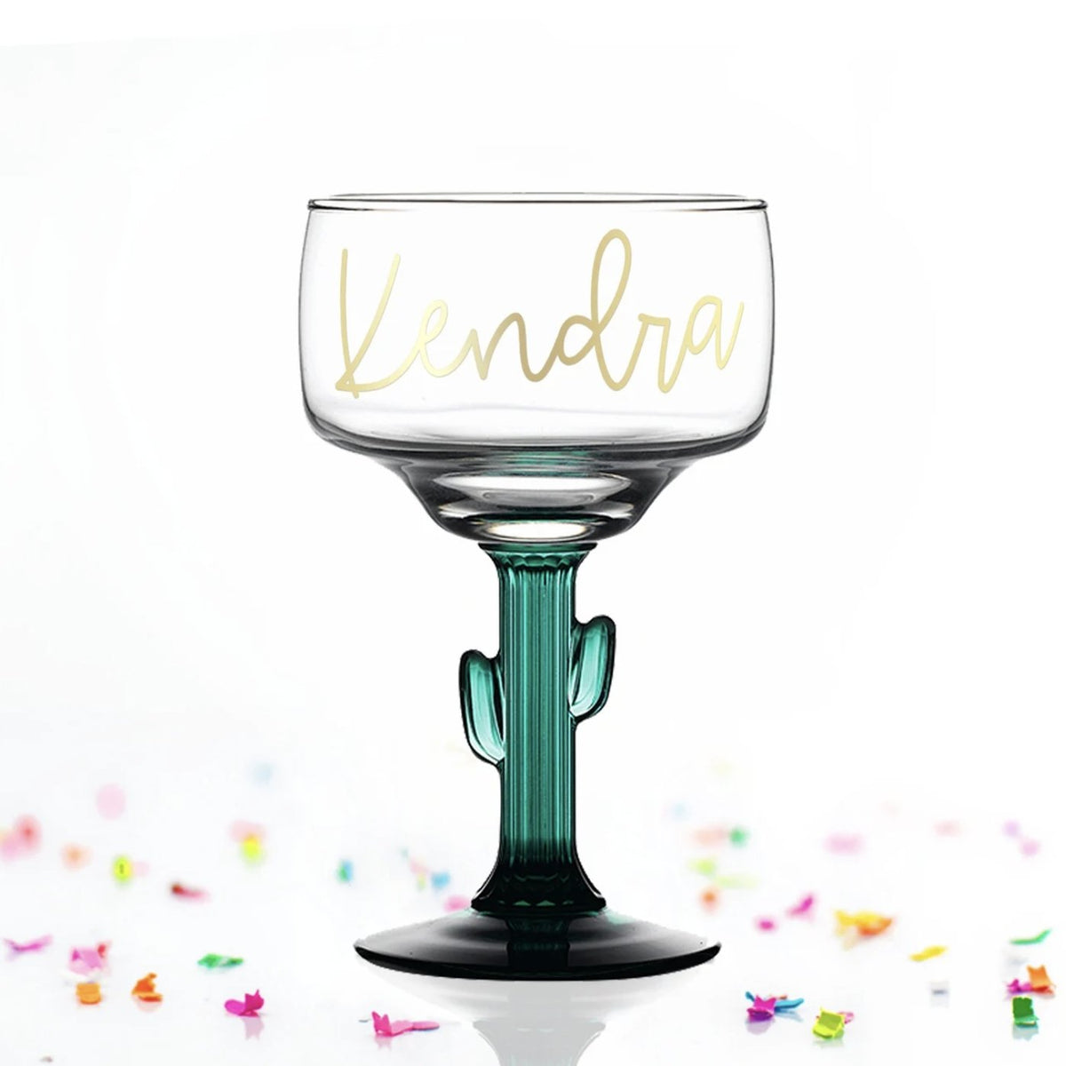 Glass Personalized Margarita Glass