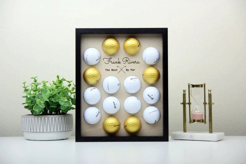 Golf Custom Golf Ball Display Frame