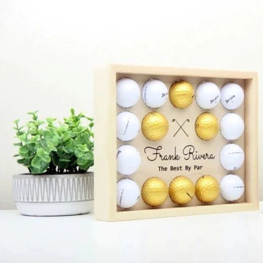 Golf Custom Golf Ball Display Frame