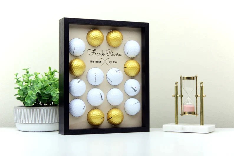 Golf Custom Golf Ball Display Frame