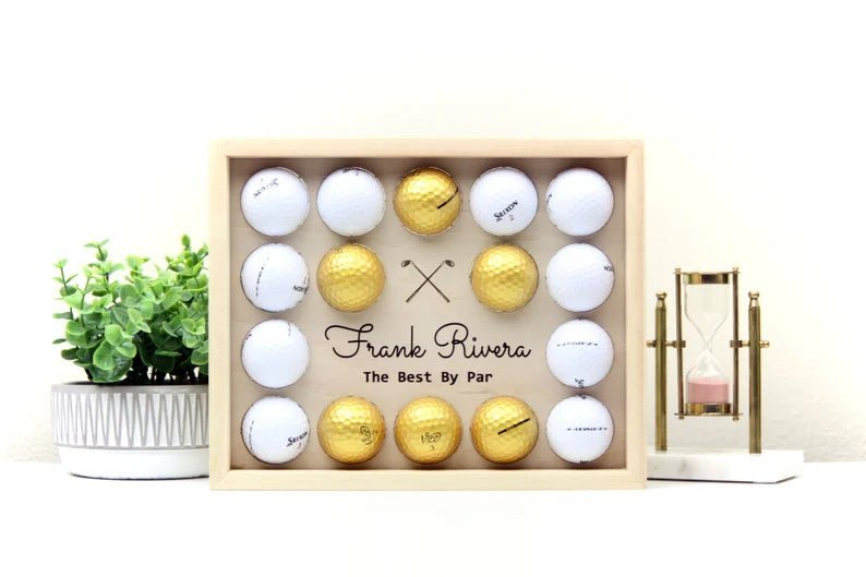 Golf Custom Golf Ball Display Frame