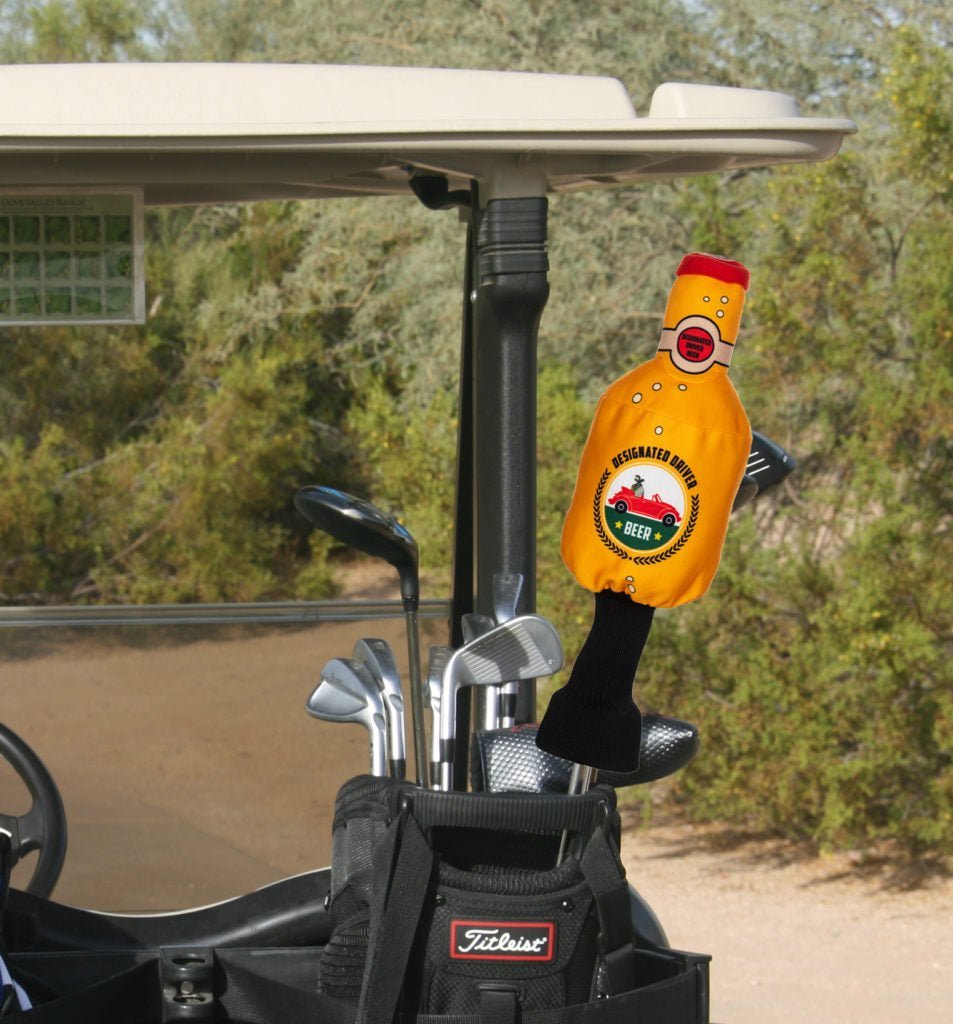 Golf Head Covers Beer Bottle Headcover