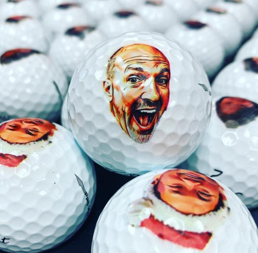 Golf Mugged Up Golf Balls