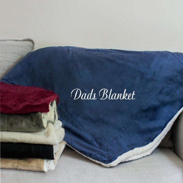 Guy Gifts Night In Personalized Blanket