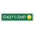 Home Decor Custom Tennis Court Sign