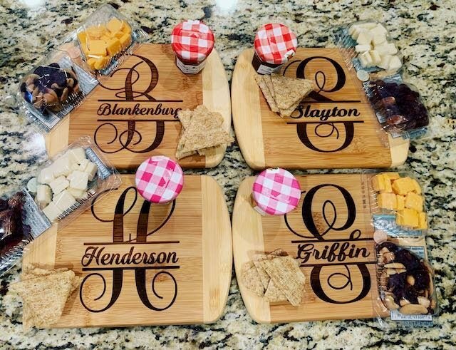 Home Decor Family Name Cutting Board