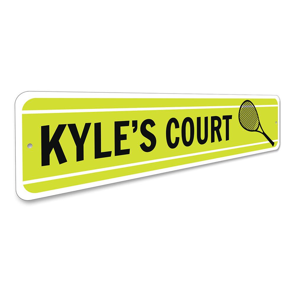 Home Decor Tennis Sign