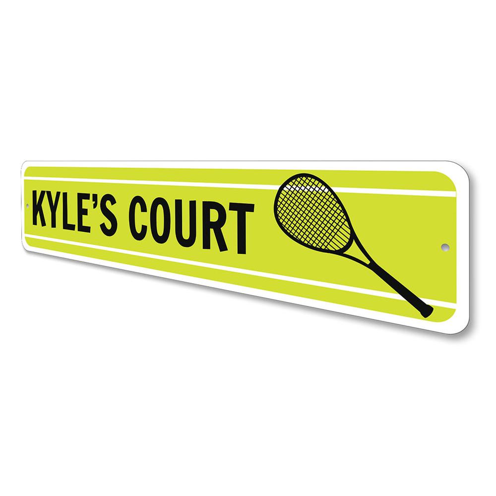 Home Decor Tennis Sign