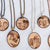 Etched In Love Wooden Necklace