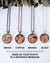 Etched Memories Wooden Necklace