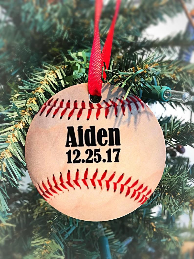 Slugger Ornament