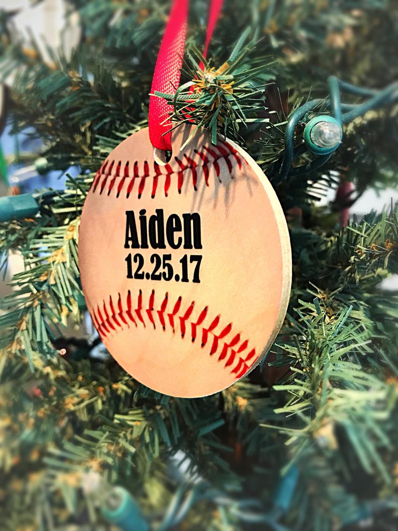 Slugger Ornament