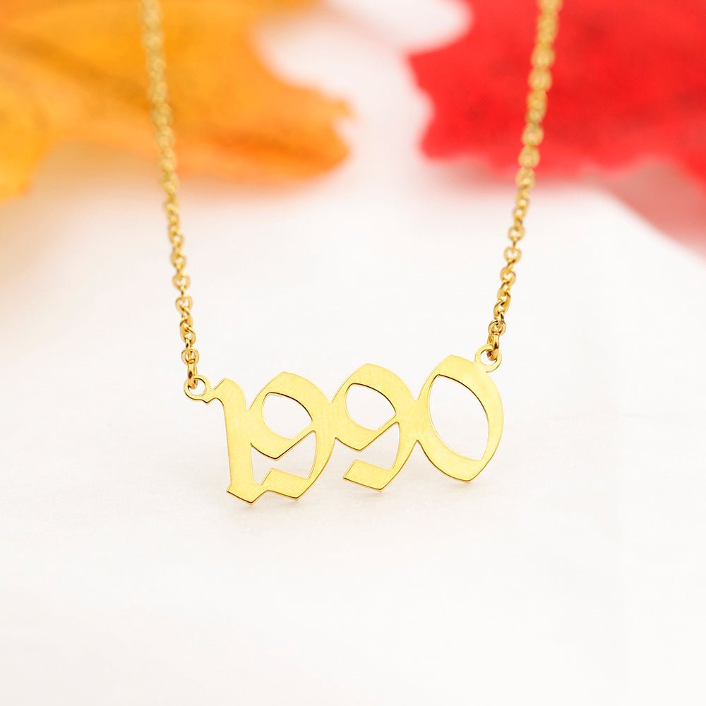 Jewelry & Watches Personalized Old English Necklace