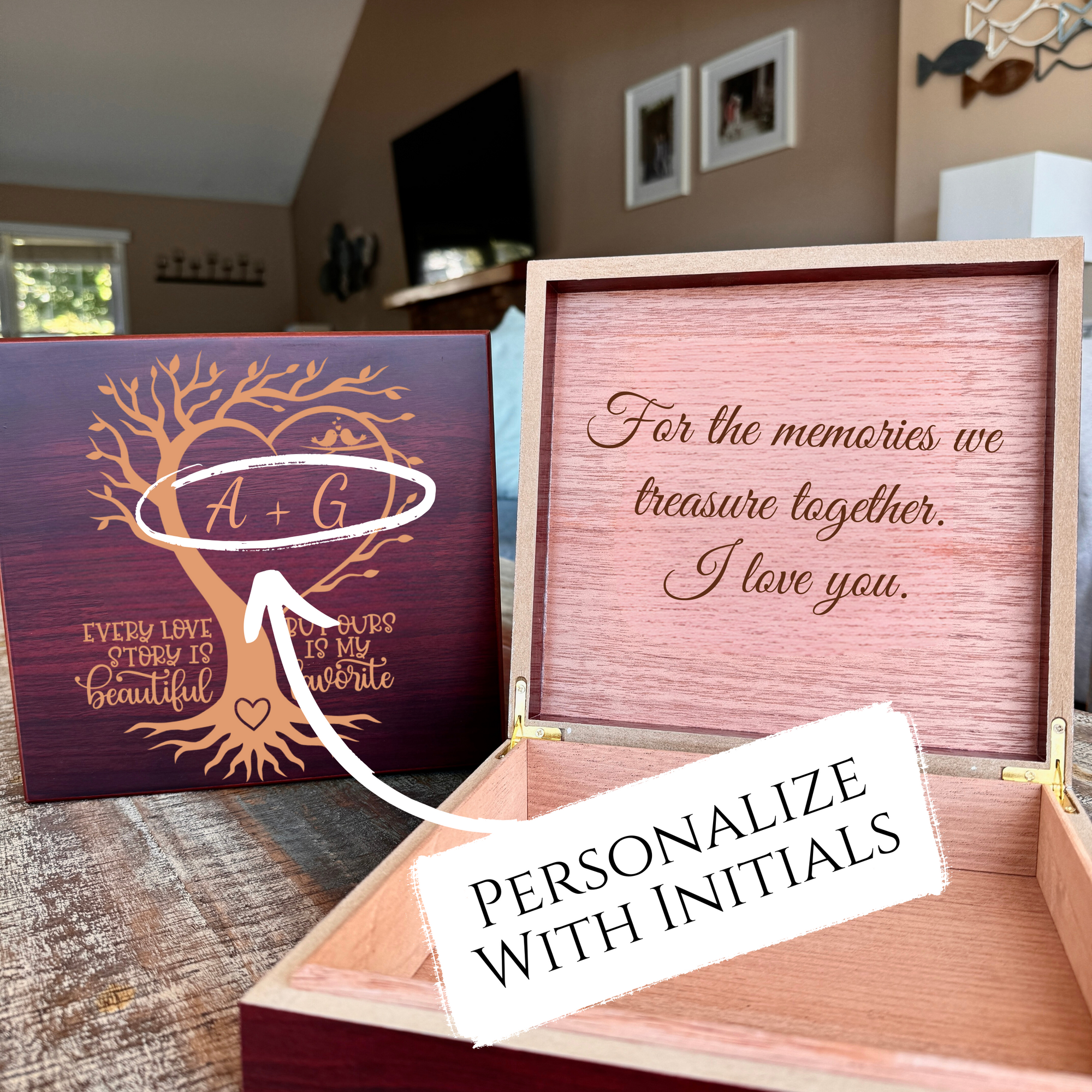 Forever Yours Keepsake Box