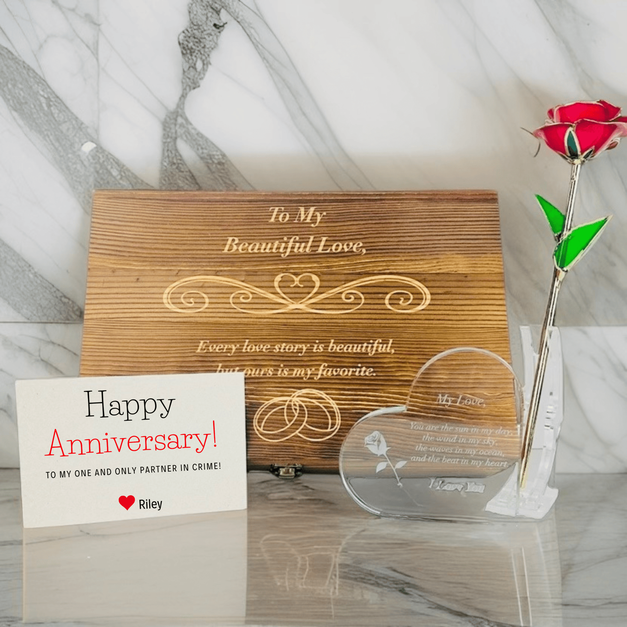 Everlasting Love Luxury Anniversary Box