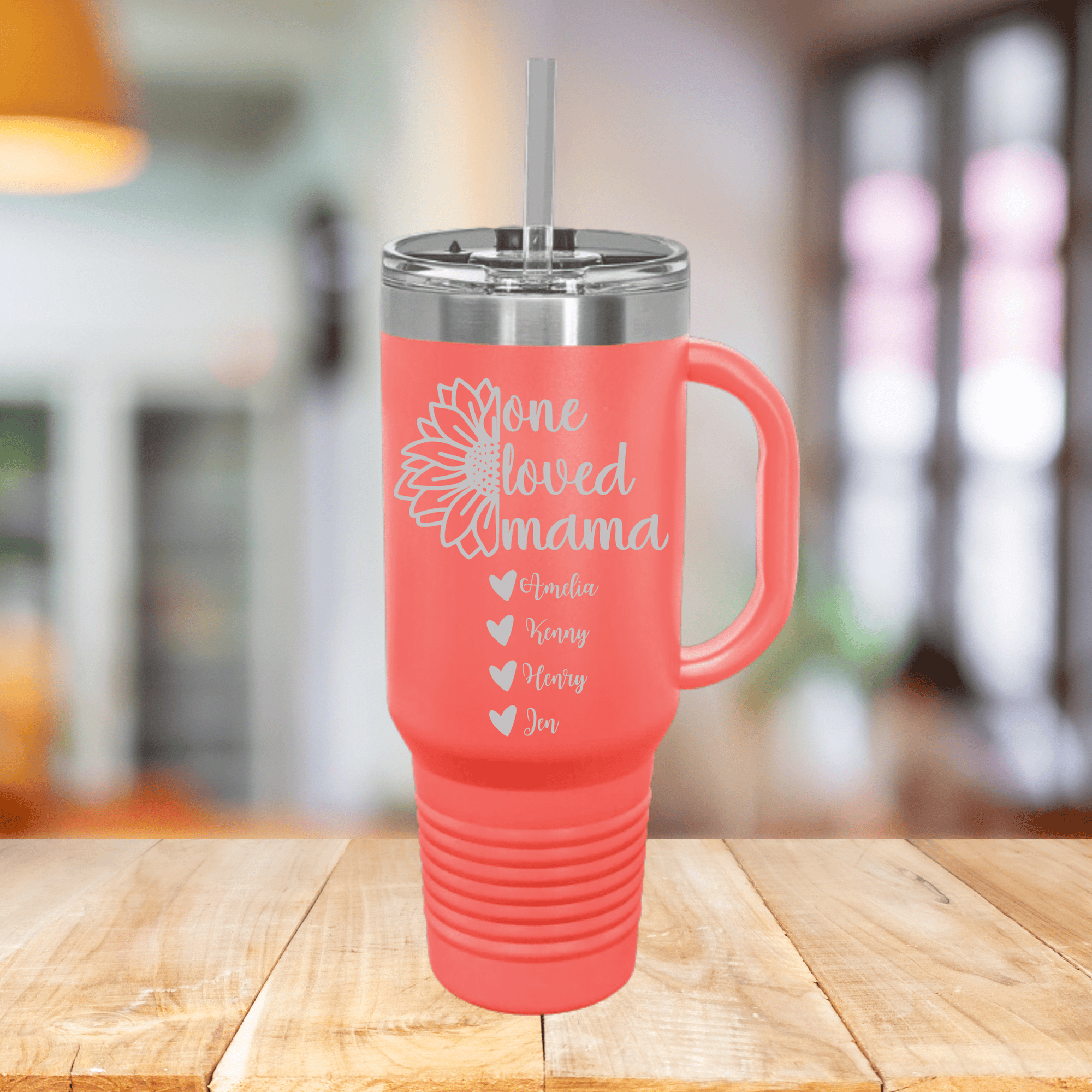 Mom's Treasured Drinkware Tumbler