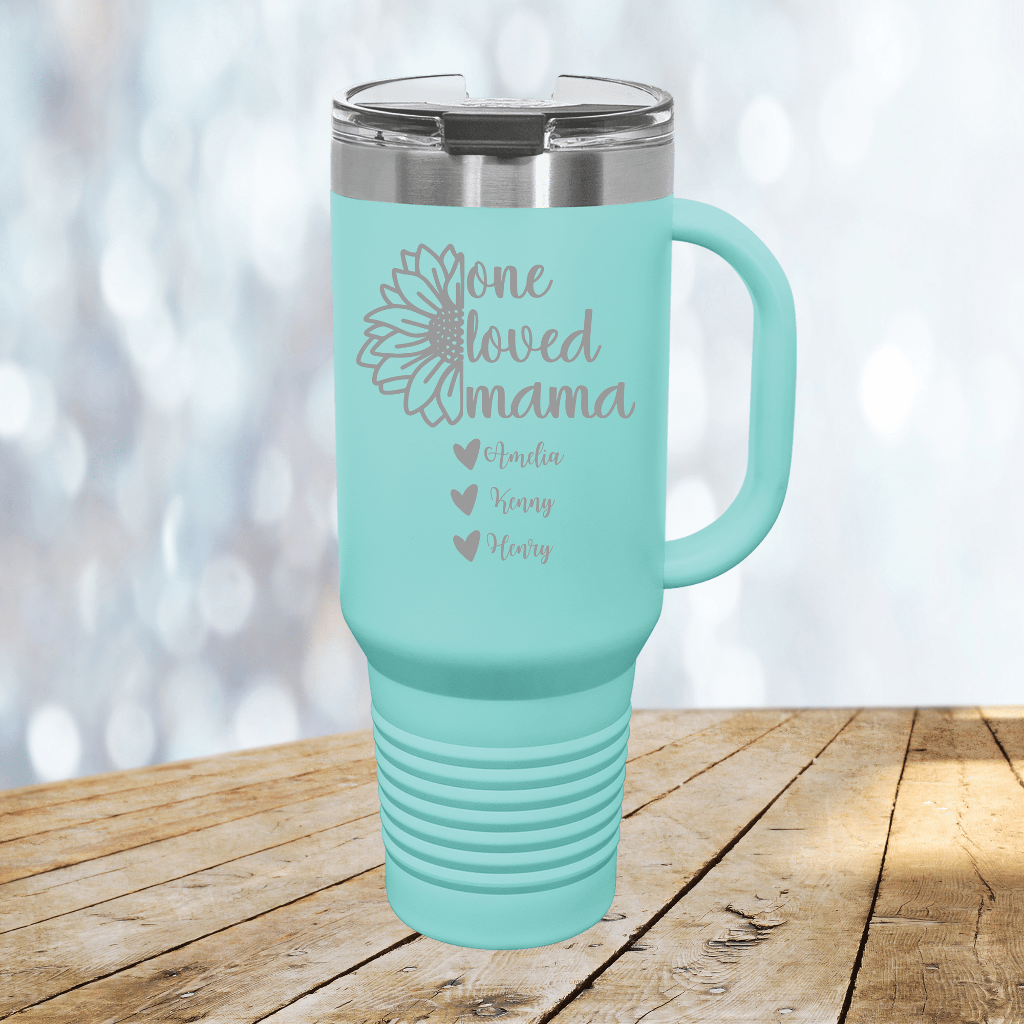 Mom's Treasured Drinkware Tumbler