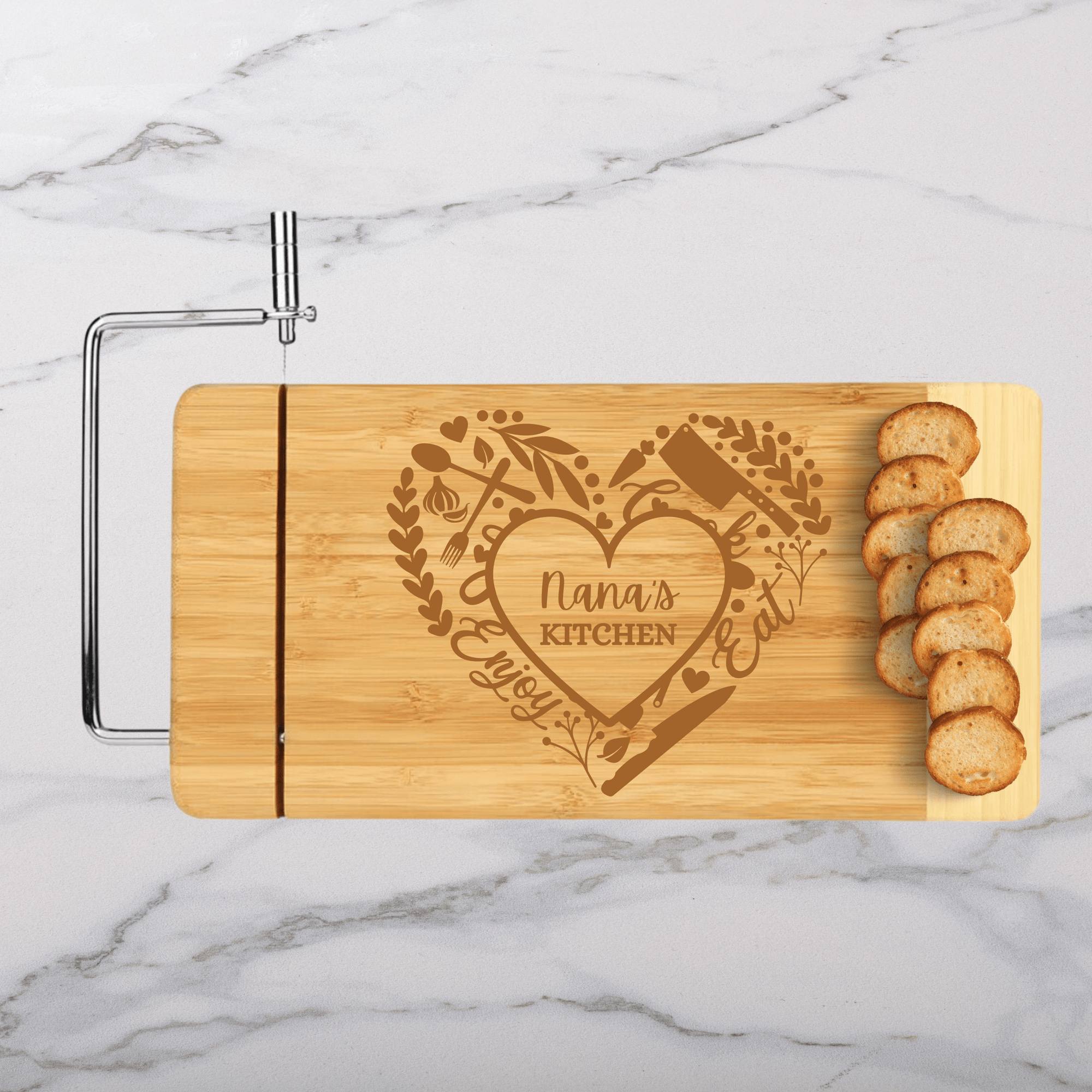 Mother's Love Cheese Cutting Board