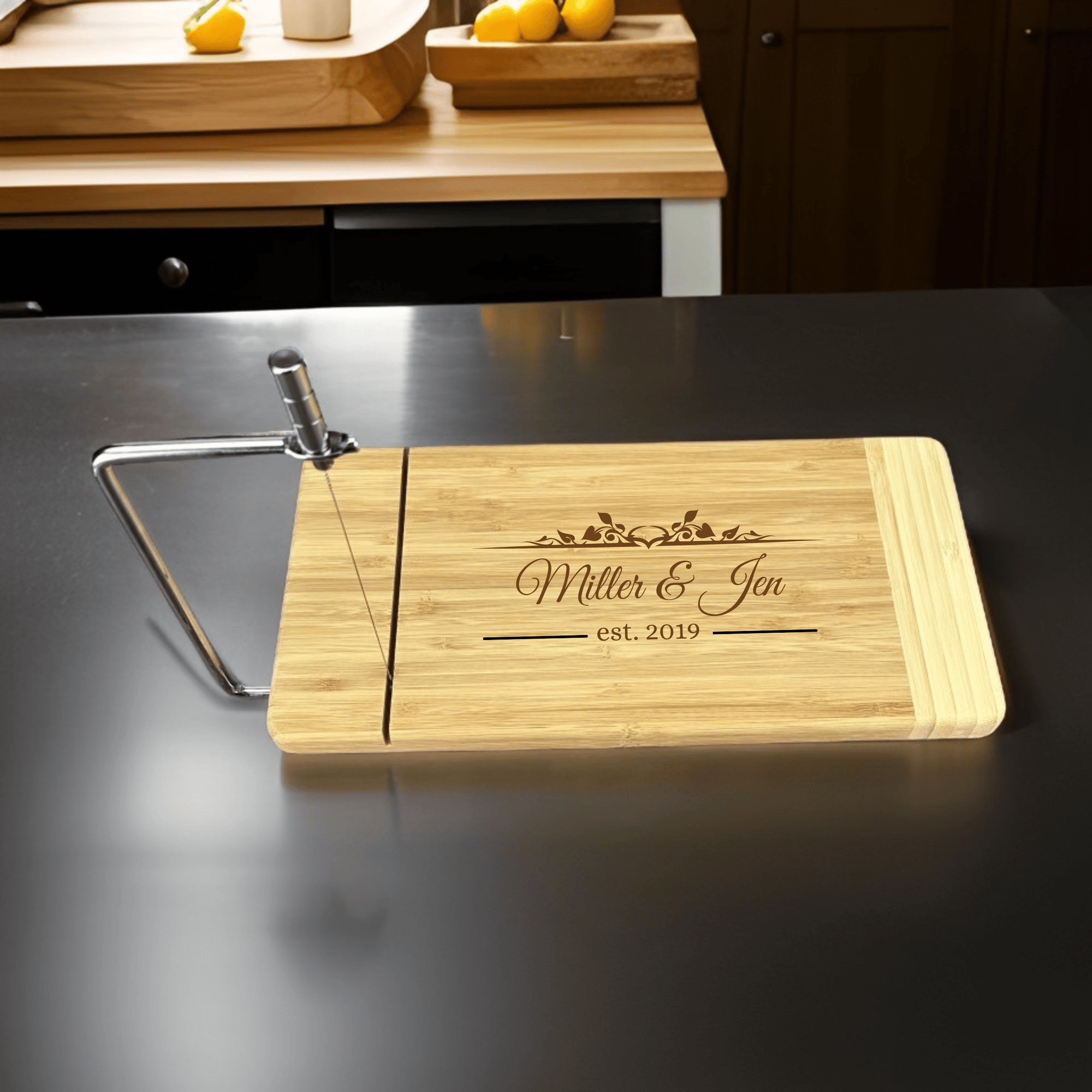 Our Love Story Cheese Cutting Board