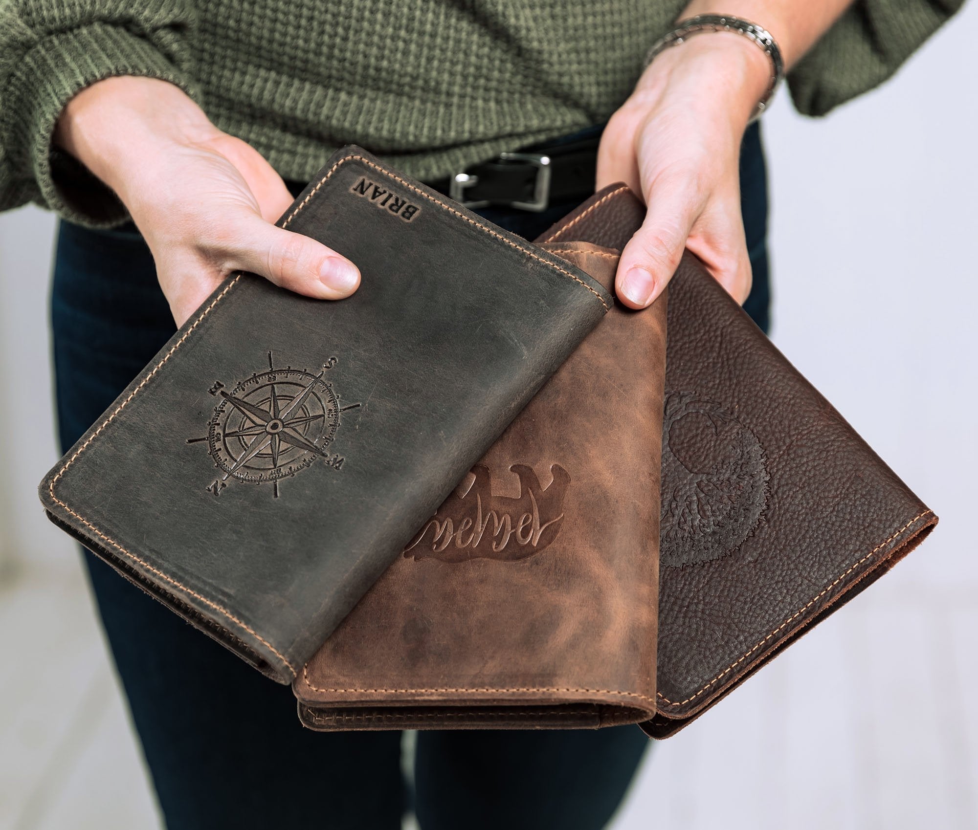 Personalized Leather Journal