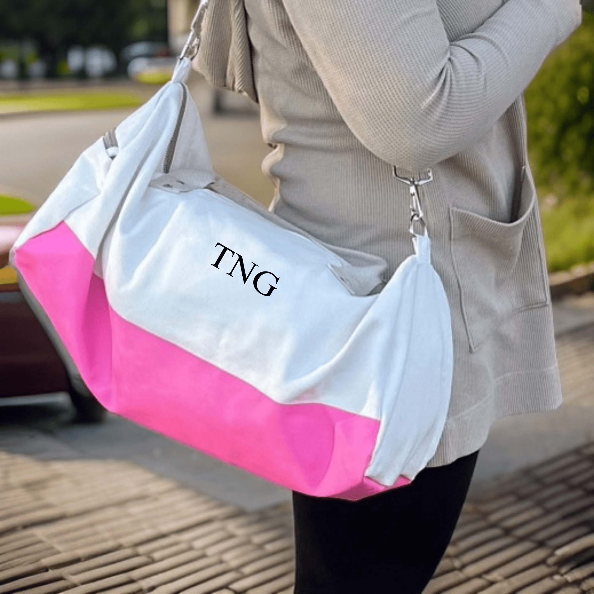 Elegant Personalized Weekender Bag