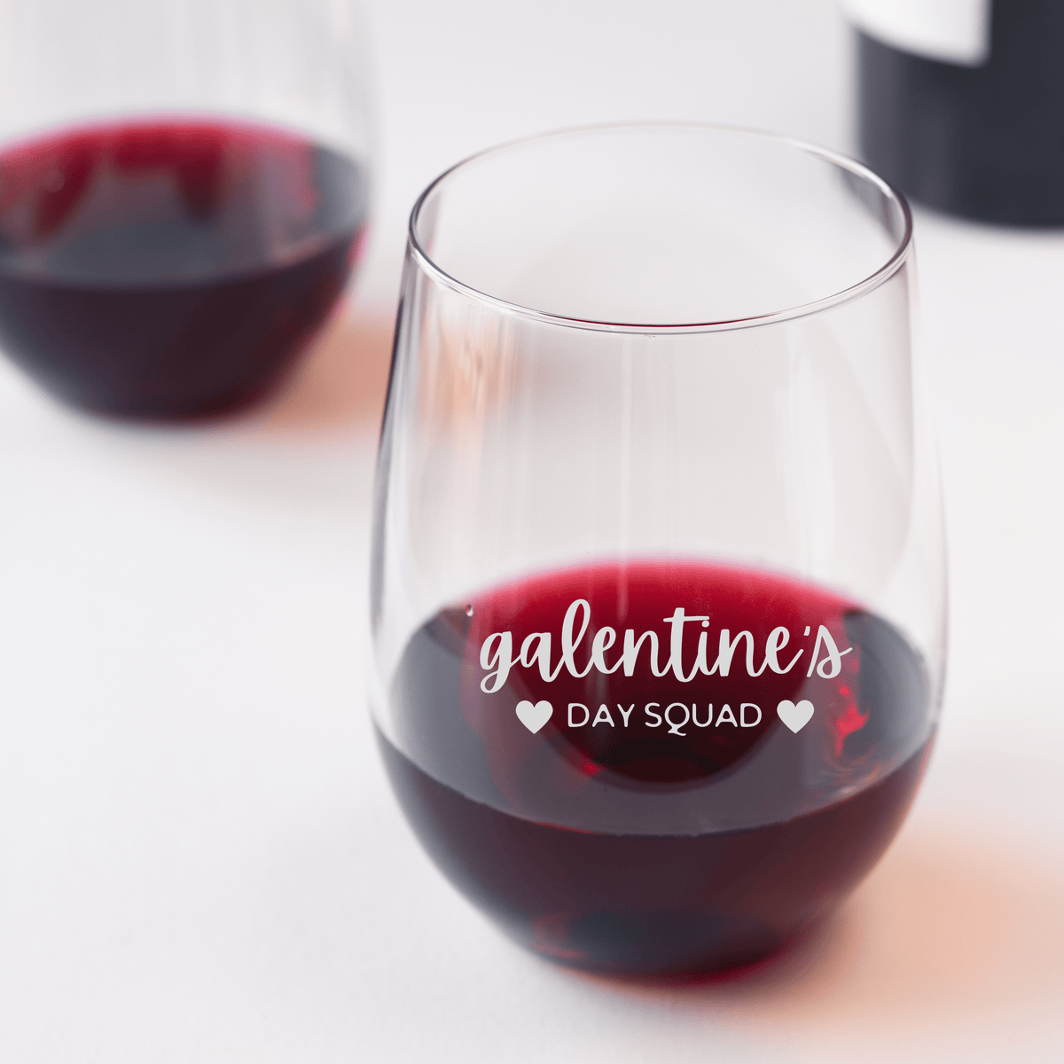 Galentine&#39;s Day Stemless Wine Glass