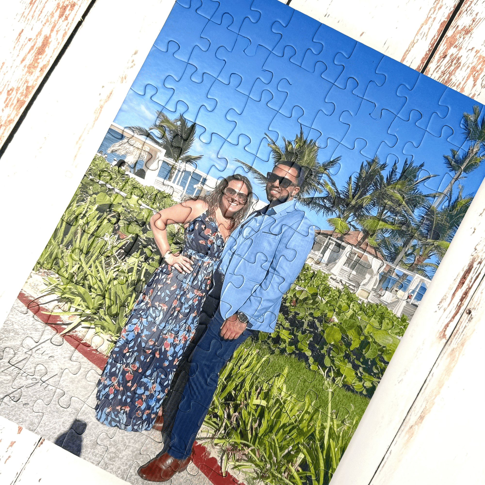 Custom Anniversary Puzzle Keepsake