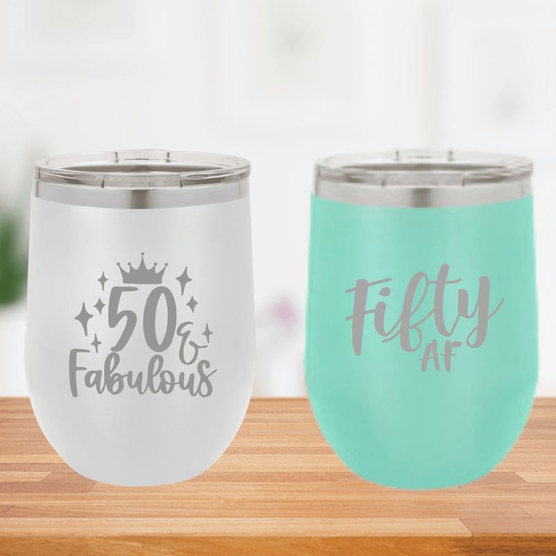 Fabulous Fifty Drinkware Tumbler