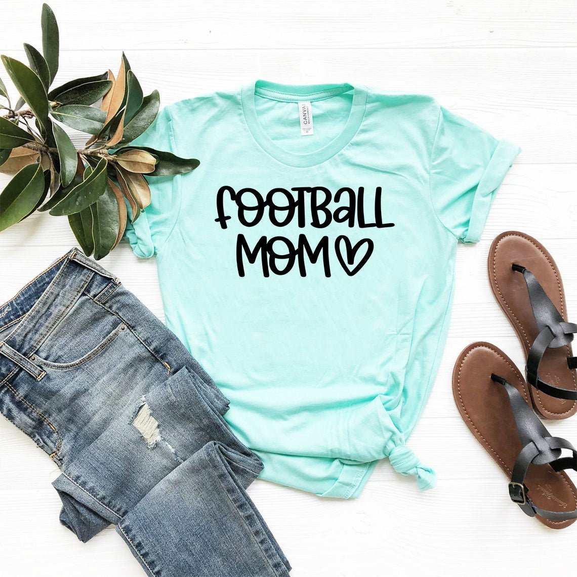 T-shirts Football Mom Shirt