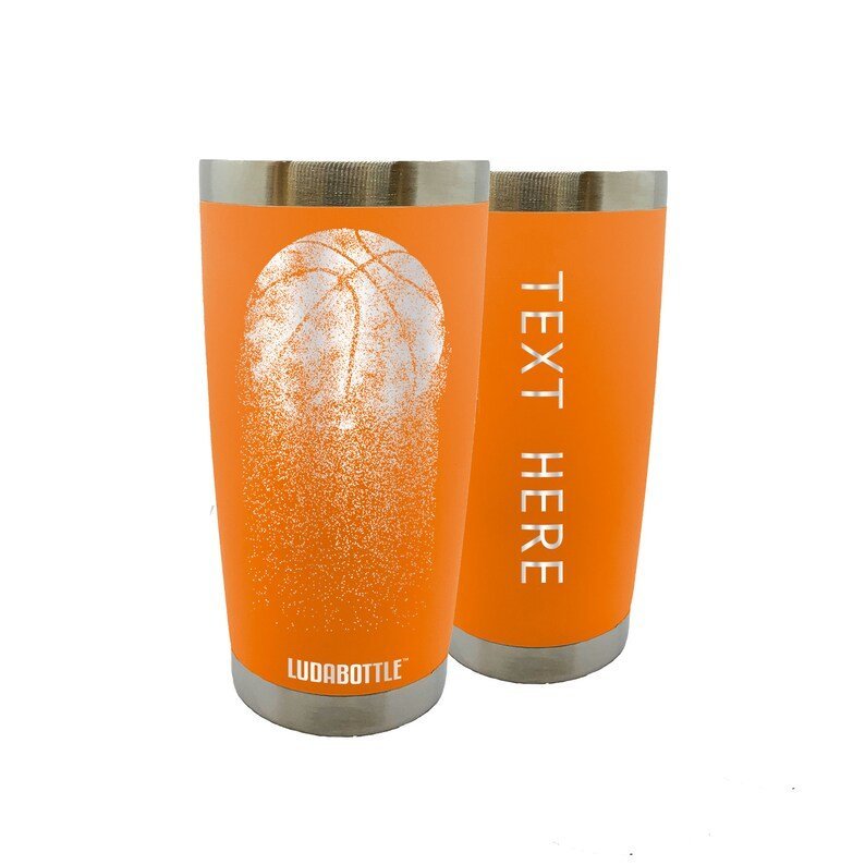 Tumbler 20oz Basketball Personalized Tumbler