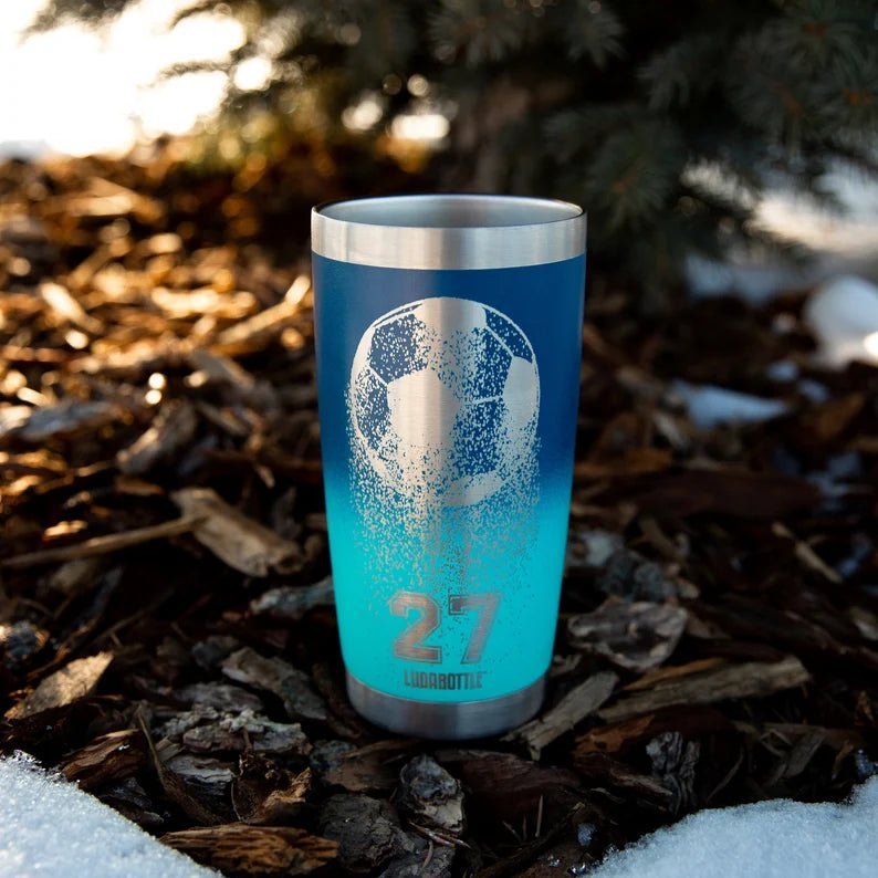 Tumbler 20oz Soccer Personalized Tumbler