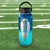 Personalized Water Bottle Football Engraved with Number and Name 