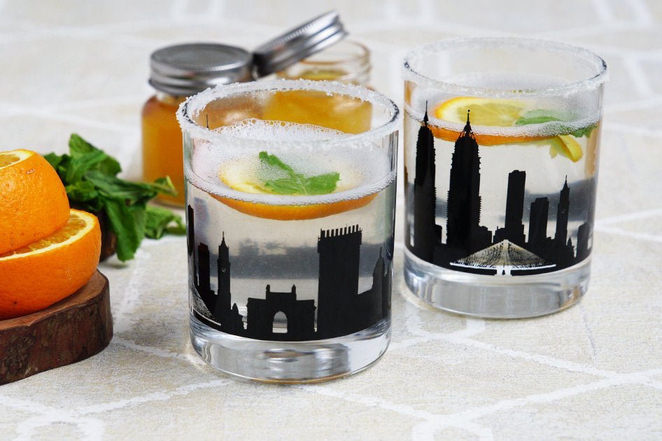 Whiskey Glass City Whiskey Glasses