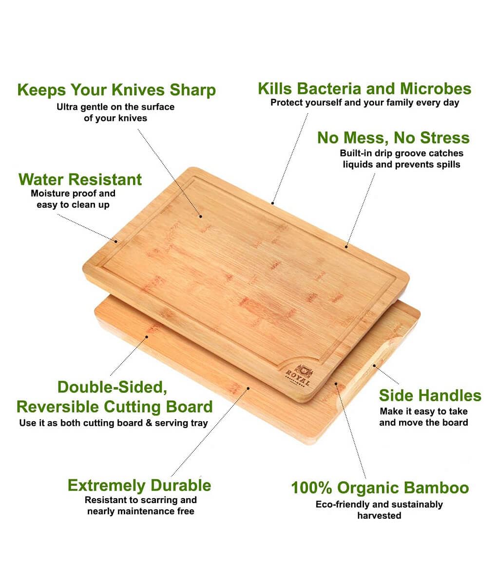 5 Piece Chopping Board Set