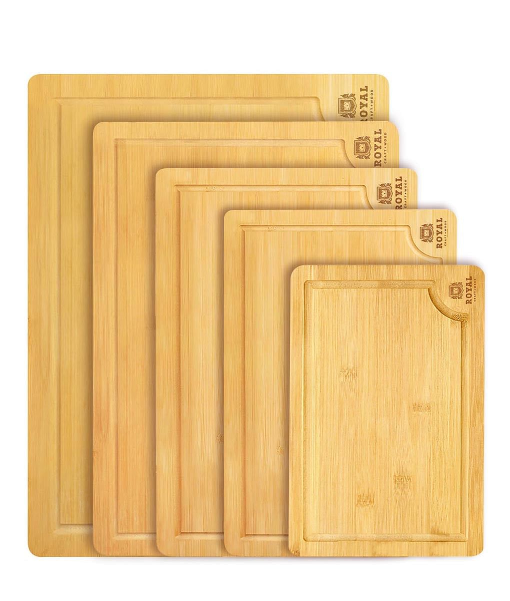 5 Piece Chopping Board Set