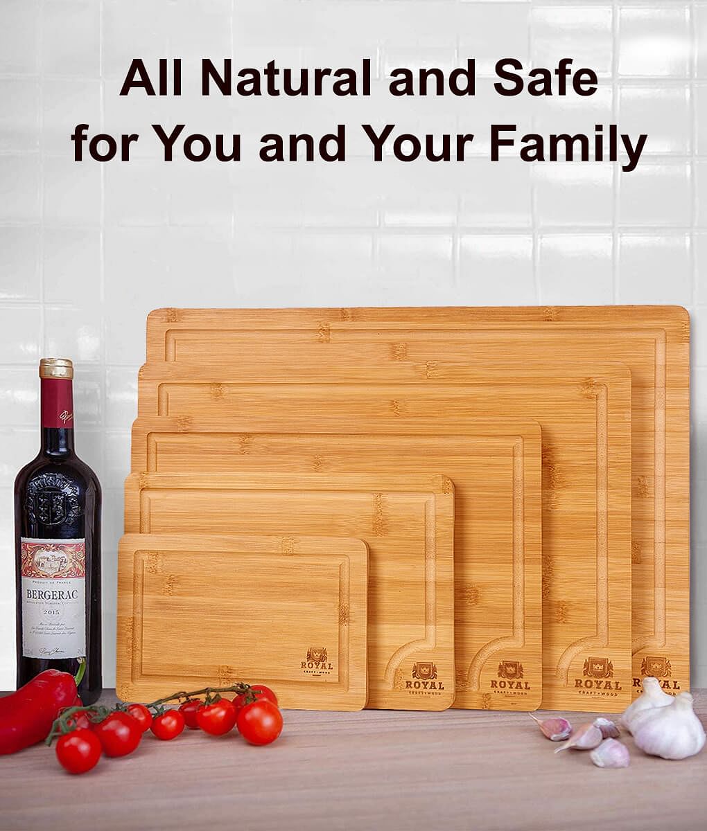 5 Piece Chopping Board Set