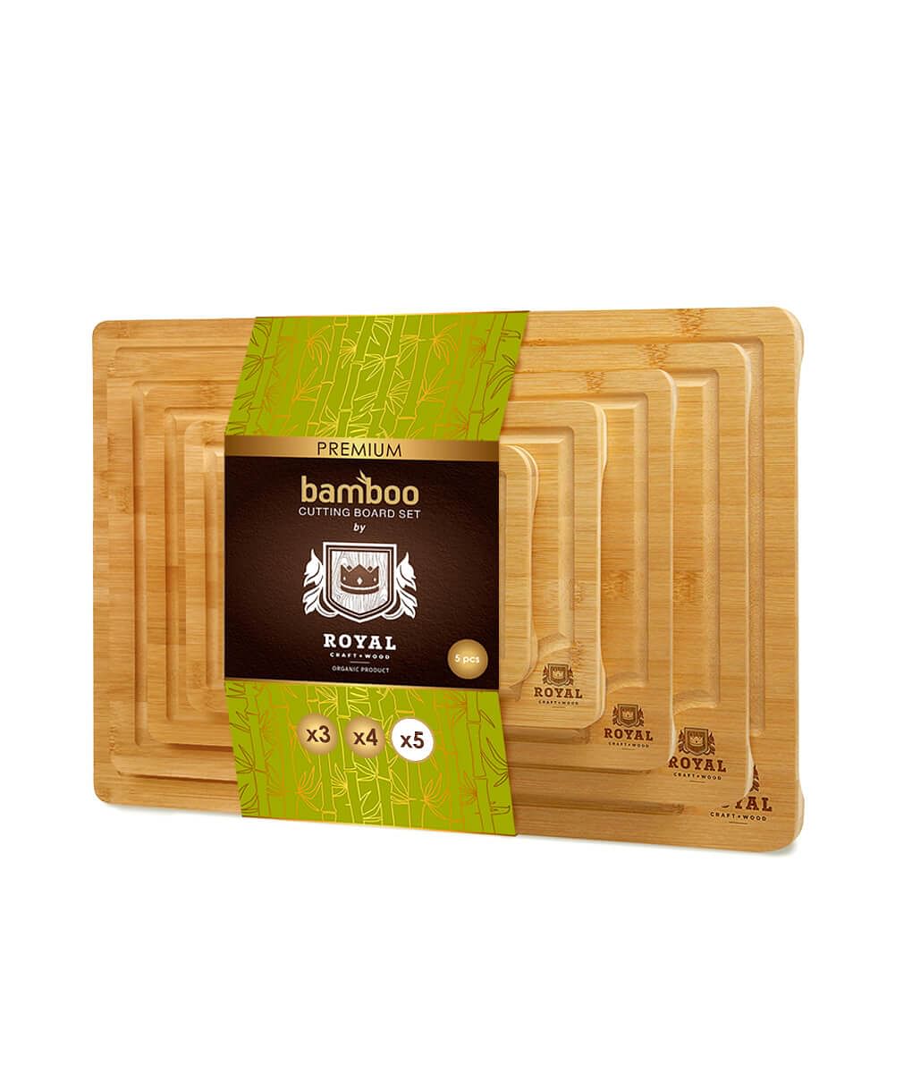 5 Piece Chopping Board Set