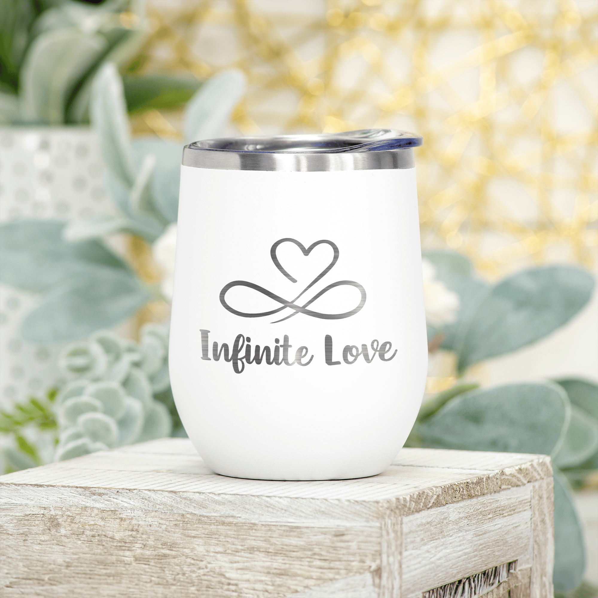 Infinite Love Wine Tumbler