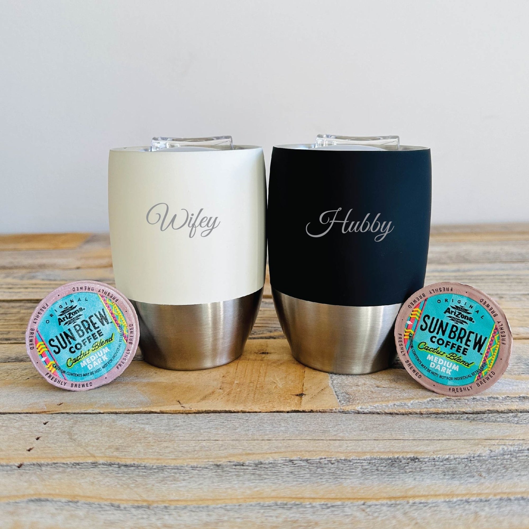 Personalized Tumbler with Handle, Coffee Water Travel Mug
