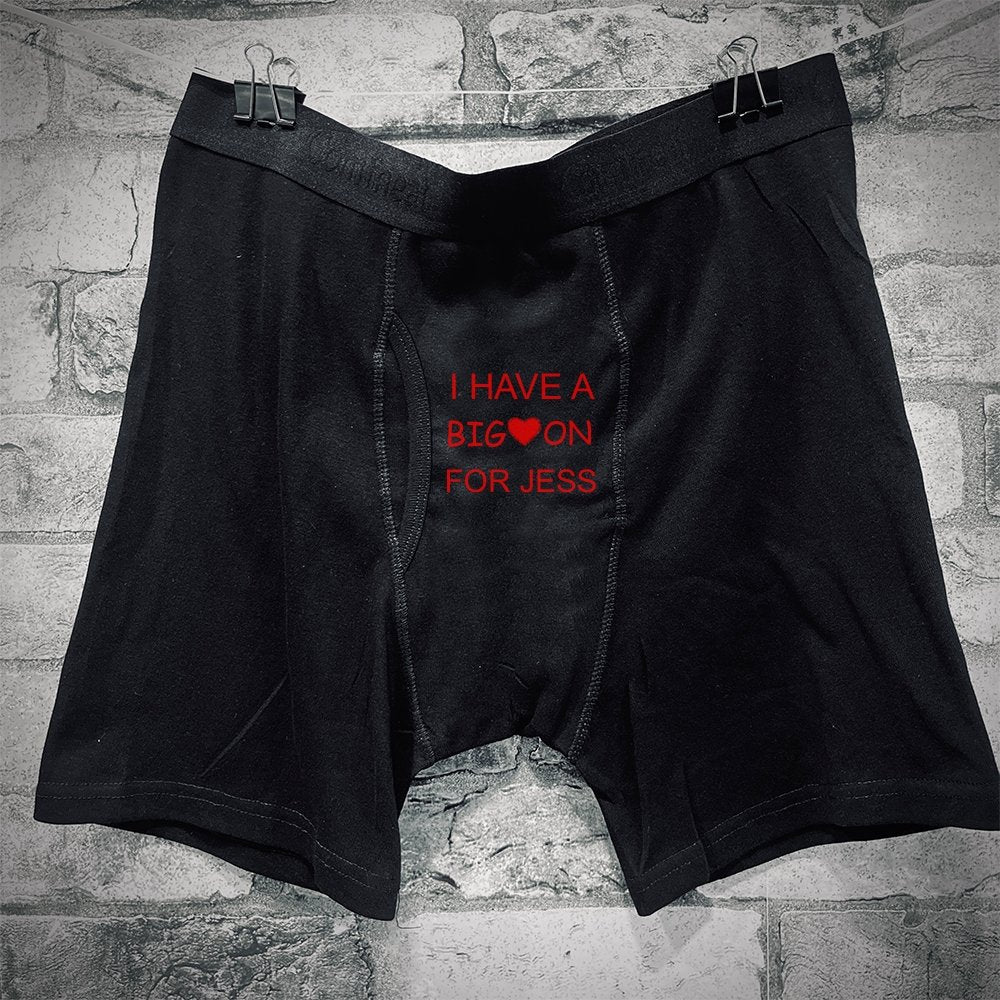 Love Heart Boxers - Personalized & Playful Heart-Adorned Boxers