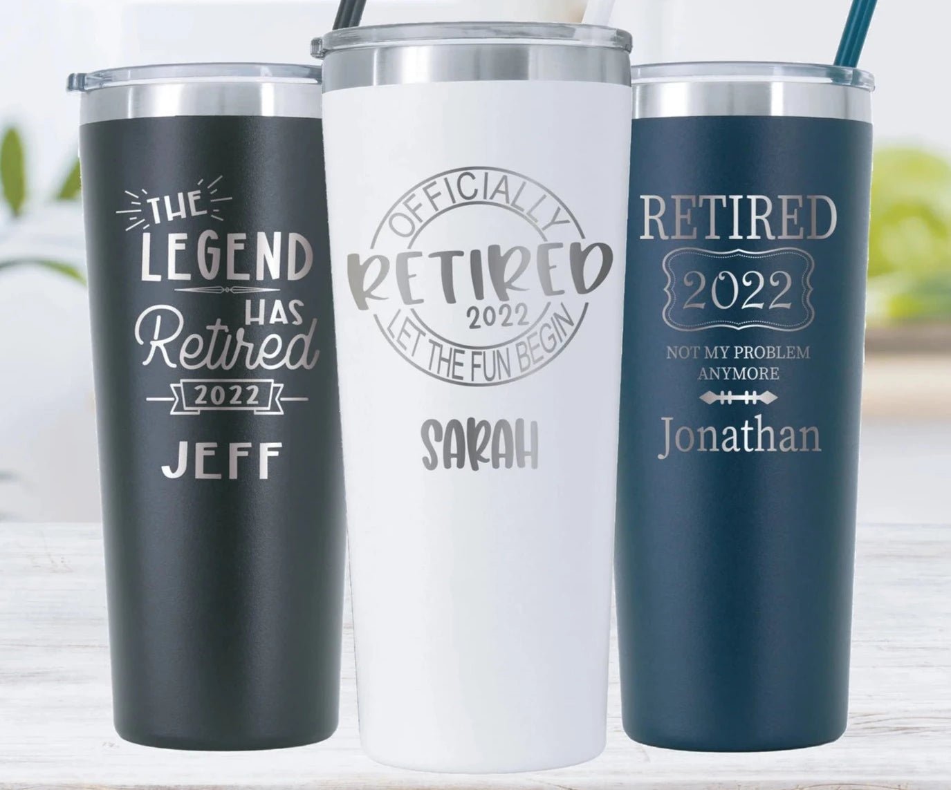 A Wise Woman Said Tumbler, Personalized Retirement Gift for Women